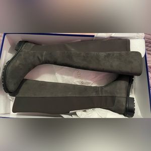 NWT🌟!! Stuart Weitzman Women's City Knee High Boots - Slate - Size 6.5